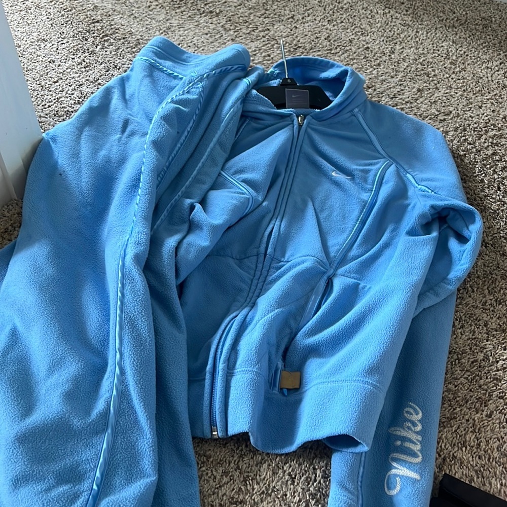 nike tracksuit with some stains